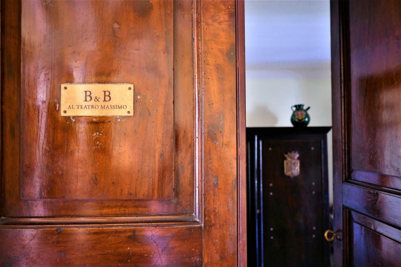 B&B Al Teatro Massimo CTA Eksteriør bilde